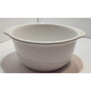 White Corelle Coordinates Stoneware Cassarole 1.5Qt 1.42L NO LID